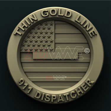 911 DISPATCHER 3D STL 3DWave